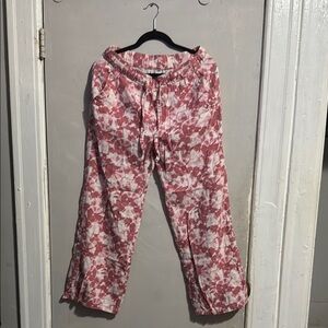 Old Navy Pink Floral Women's Pants